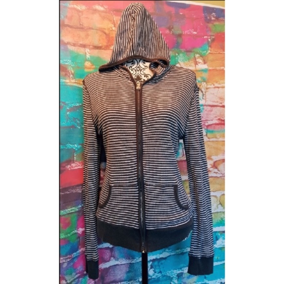 Tommy Hilfiger Tops - ❎Sold❎Tommy Hilfiger Hoodie Large Striped Top